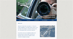 Desktop Screenshot of privateintel.info