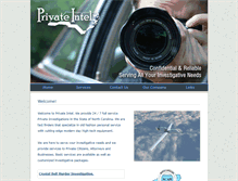 Tablet Screenshot of privateintel.info